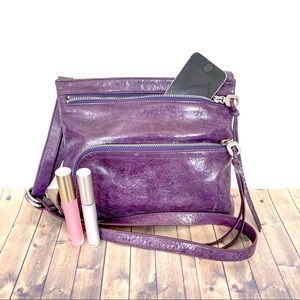 Hobo Original Purple Leather Purse